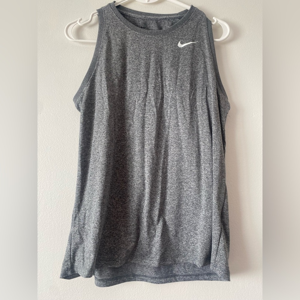 Gray Nike Tank Top Size M